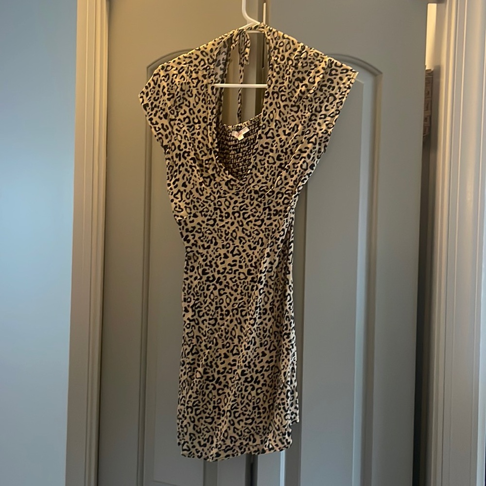 Leopard dress size xs